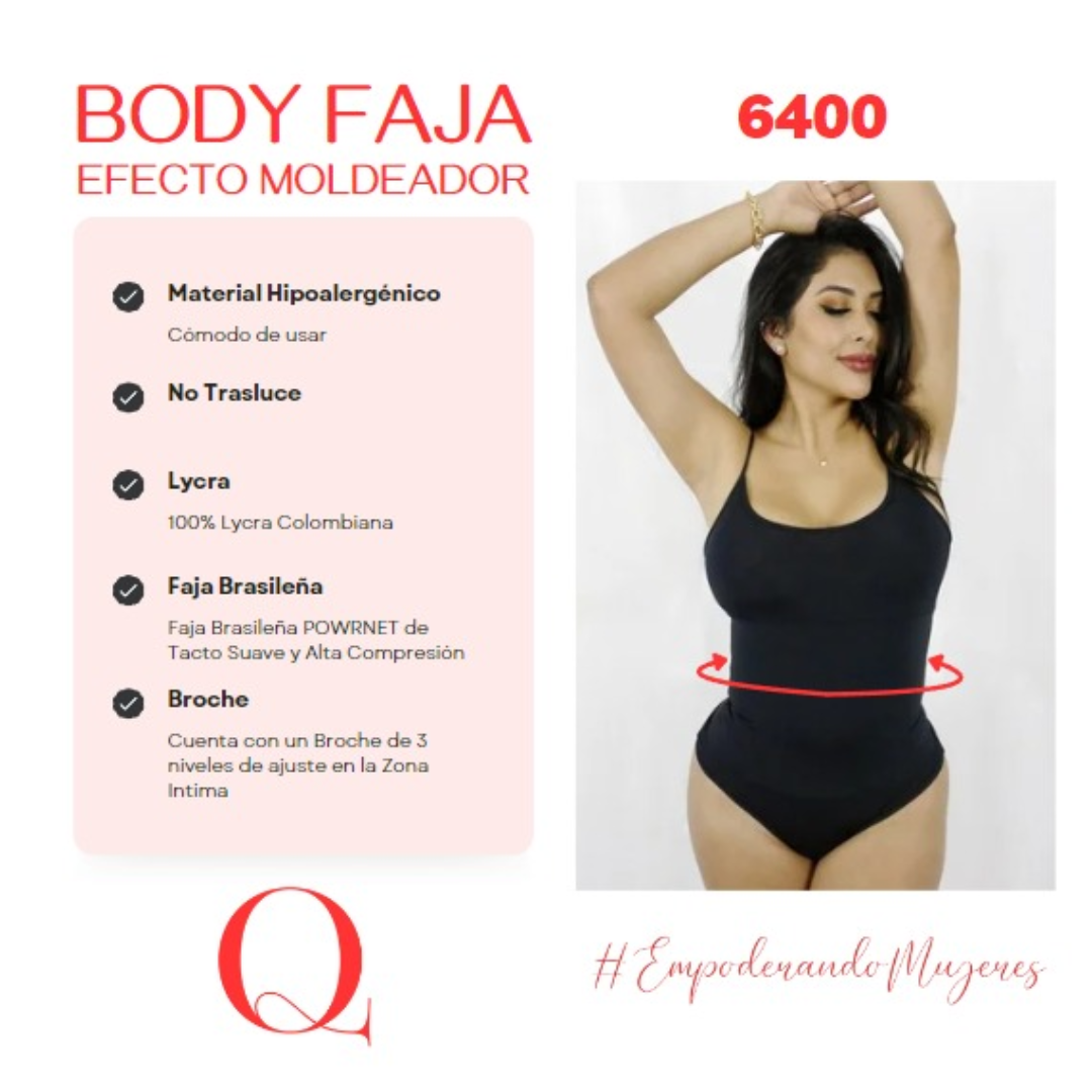 Body Faja Reductora de Control y Moldeo | Faja Invisible