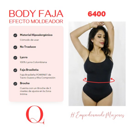 Body Faja Reductora de Control y Moldeo | Faja Invisible