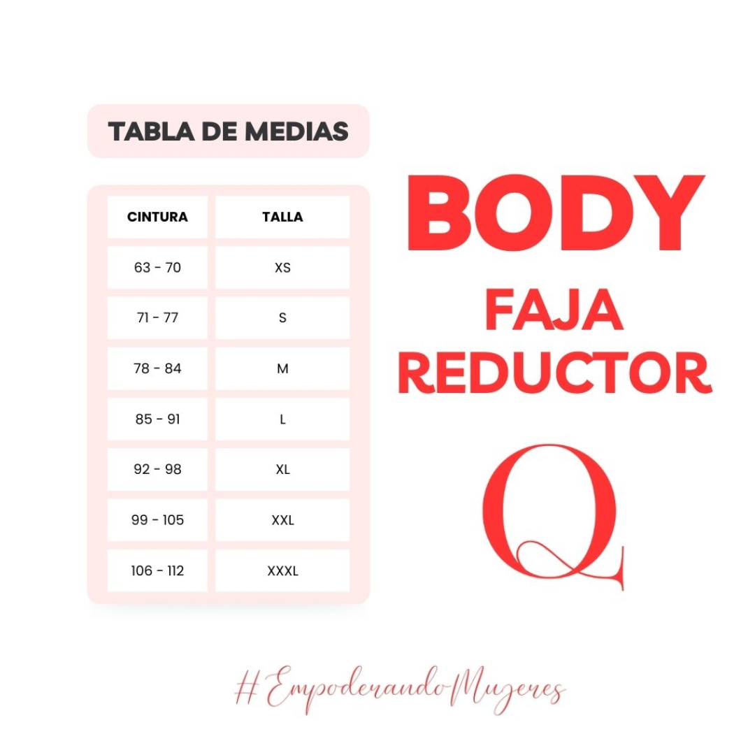 Body Faja Reductora de Control y Moldeo | Faja Invisible