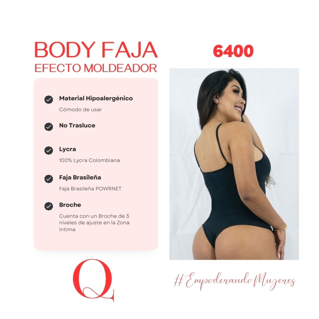 Body Faja Reductora de Control y Moldeo | Faja Invisible